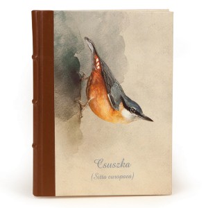 Félbőrkötésű notesz - Csuszka