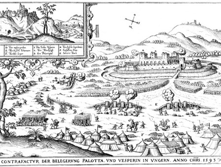 Palota és Veszprém 1593
