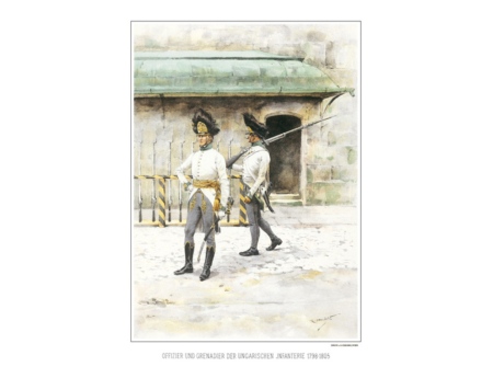 Offizier und Grenadier der Ungarischen Infanterie 1798–1805. ( 32. bild)