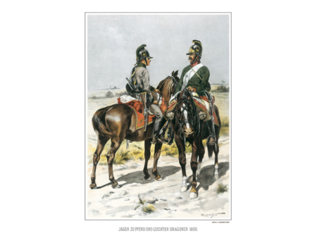 Jäger zu Pferd und Leichter Dragoner 1800. ( 38. bild)