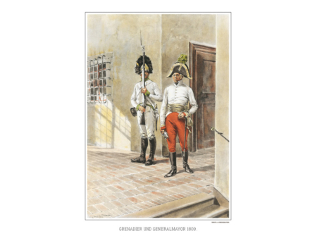 Grenadier und Generalmayor 1809. ( 44. bild)