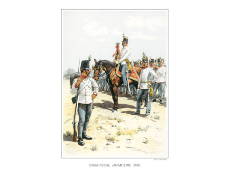 Ungarische Infanterie 1856. ( 59. bild)