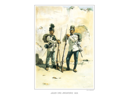 Jäger und Infanterie 1859. ( 60. bild)