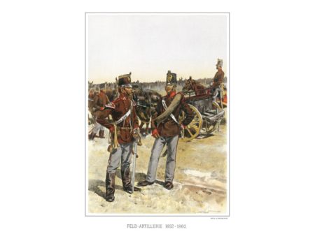 Feld–Artillerie 1852–1860. ( 66. bild)