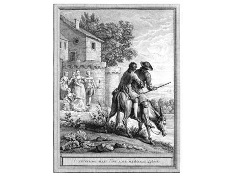 Jean de La Fontaine : 4. A molnár és a fia meg a szamár